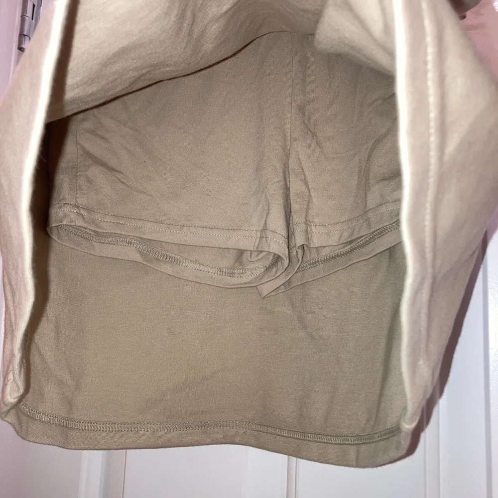 Cat & Jack Girls' Pull-on Uniform Knit Skort -Khaki Size Medium new - Picture 3 of 4